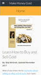 Mobile Screenshot of make-money-gold.com