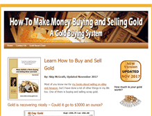 Tablet Screenshot of make-money-gold.com